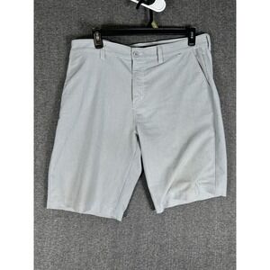 Travis Mathew Shorts Mens 38 Light Gray Chino Performance Sports Golf Stretch‎